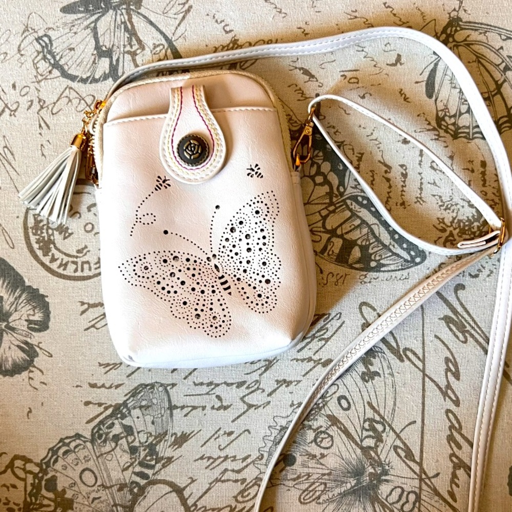🦋🎀 Butterfly & Bees Crossbody Bag 🐝🎀